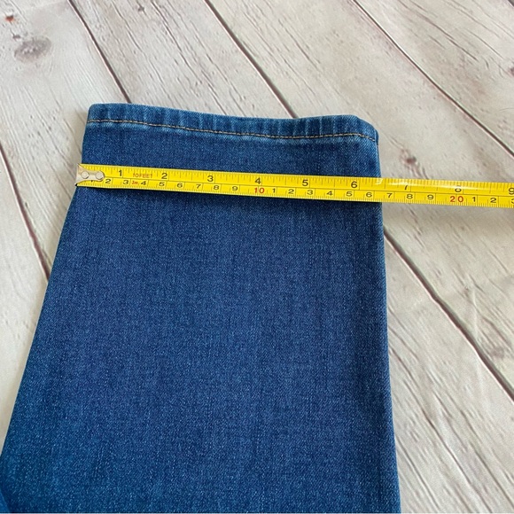 Soft Surroundings Jeans Womens Blue Pull On Stretch Pants Size Medium - Picture 7 of 8